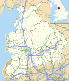 Staining is located in Lancashire