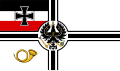 Postflagge bis 1892