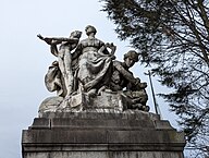 Science Controlling the Forces of Electricity and Steam (1880-1885) by Daniel Chester French