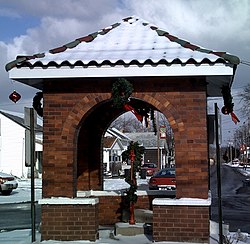 The Town Pump at Christmas time