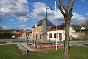 La place de la mairie.