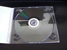 M-DISC media in an open case.