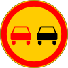 3.20.2 Overtaking is prohibited (temporary)