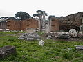 Les restes de la basilique Æmilia.