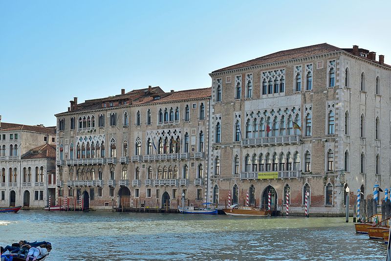 File:Ca' Foscari Palazzo Giustinian Canal Grande Venezia.jpg