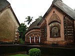 Char Bangla group of four Siva Mandirs