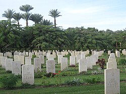 British military cemetery in Fayed