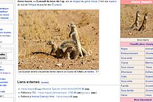 Exemple d'images dans un article de Wikipédia