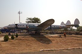 Lockheed L.1049 Super Constellation preserved at the Indian Naval Museum, Goa.jpg