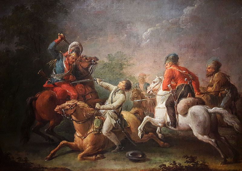 File:Plersch Kościuszko in the battle of Maciejowice.jpg