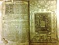 Image 28John Speed's Genealogies Recorded in the Sacred Scriptures (1611), bound into first King James Bible in quarto size (1612) (from Culture of the United Kingdom)