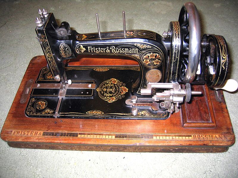 File:A Frister & Rossmann sewing machine.JPG