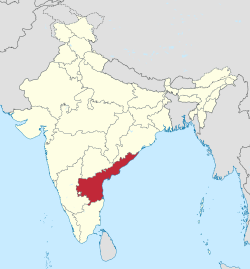 Andhra Pradesh - Localizzazione