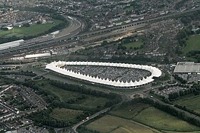 Aerial view of Ashford Designer Outlet