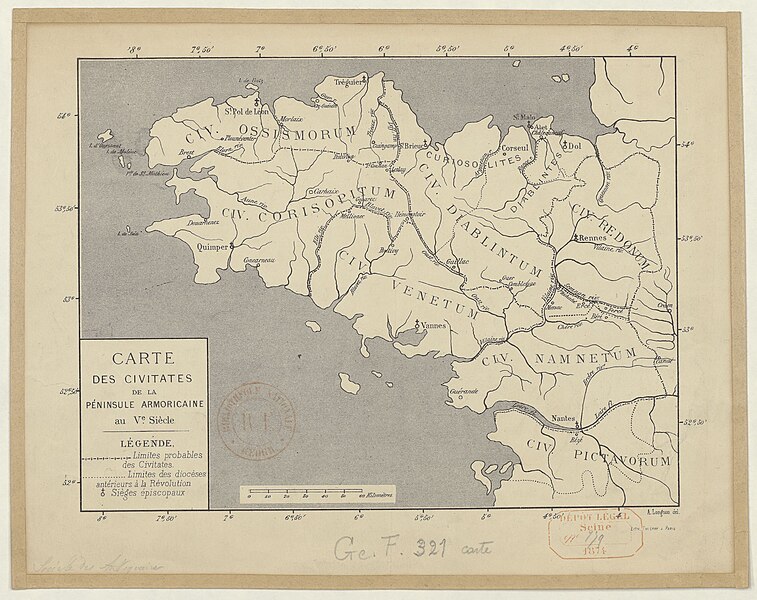 File:Carte des civitates de la péninsule armoricaine au Ve Siècle - A. Longnon, del. - btv1b55011172h.jpg