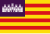 Flagge der Balearischen Inseln