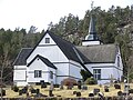 August 2020: Die Kirche in Holt, Tvedestrand