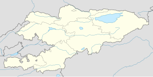 Kadamjay is located in Kyrgyzstan