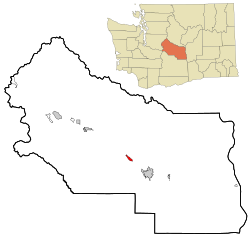 Location of Thorp, Washington