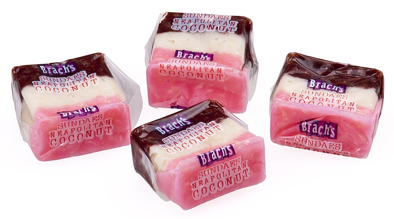 Brach's Neapolitan Coconut candies