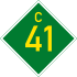 C41 road shield}}