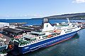 Bilfærgen MF «Smyril» til kaj i Tórshavn