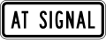 R10-31P At signal (plaque)