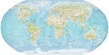 Image 2A geopolitical world map of shorelines and national borders as of 2016 under the Robinson projection (ලෝකය වෙතින්)