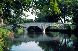 安提頓戰役的激戰地點伯恩賽德大橋（英语：Burnside's Bridge）