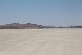 Le lac asséché El Mirage.