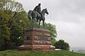 American Revolutionary War General Anthony Wayne sculpture at Valley Forge, Pennsylvania.