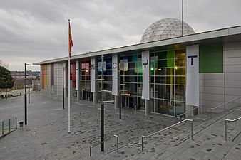 Alcobendas hall main entrance.