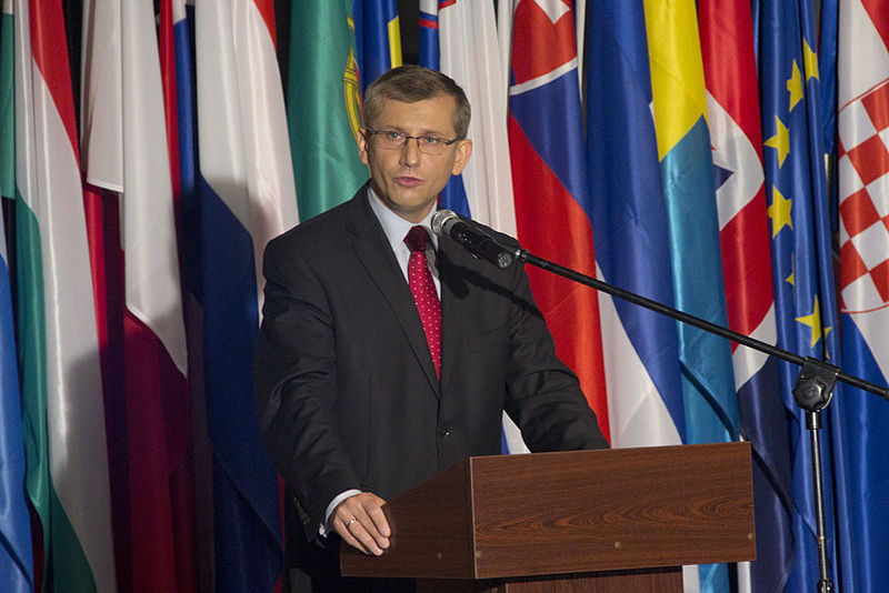 File:Minister of Justice of Poland Krzysztof Kwiatkowski during the official ceremony marking the European Day of Remembrance for Victims of Stalinism and Nazism.jpeg