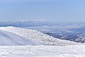 View from Mount Zao in winter