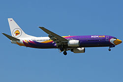 Boeing 737-800 der Nok Air