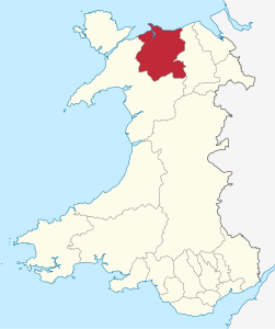 distretto di contea di Conwy – Localizzazione