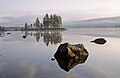 April 2013: Morgenstimmung am Gutulisjøen im Gutulia-Nationalpark