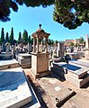 View of tombs in Cementerio San Carlos Borromeo