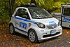 New York Police Department Smart car at Central Park