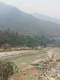 A river in Byas rural council