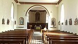 Intérieur de l'église Sainte-Catherine.