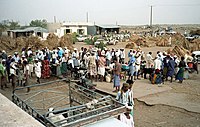 Yemeni men in traditional Saroon