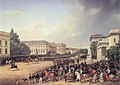 Franz Krüger Parade auf dem Opernplatz Berlin