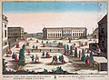 Forum Fridericianum laukums. 1780. gads.