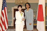 with Yuriko Koike