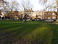 La Lady Margaret School, vista da Parsons Green Park