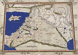 Ptolemy Cosmographia 1467 - Mediterranean Middle East.jpg