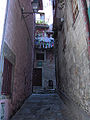 Narrow street in the Ribeira