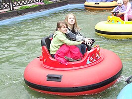 Een bumperboat in Rabkoland