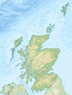 Map showing the location of St Abb's Head National Nature Reserve